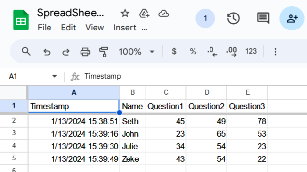 FormWorksheet